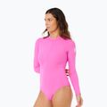 Dámské jednodílné plavky  Rip Curl Premium Surf Surf Suit super pink 4