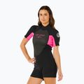 Dámský neopren na plavání Rip Curl Omega 2/2 mm Back Zip Springsuit black/pink 4