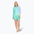 Dámská mikina Jetpilot Pacer Hooded Rashie teal 2