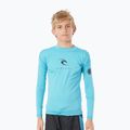 Tričko s dlouhým rukávem Rip Curl Corp LSL UV modrá WLY3EB
