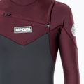 Pánský neopren   Rip Curl Dawn Patrol 4/3 mm GB ST C/Zip wine 4