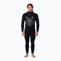 Pánský neopren na plavání Rip Curl Flashbomb Heatseeker 5/4mm Hooded Zip Free black 3
