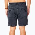 Pánské kraťasy Rip Curl Washed Black Denim Walkshort černé CWAOL9 3