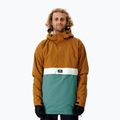 Pánská hnědo-zelená snowboardová bunda Rip Curl Primative 000MOU 146