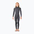 Dětský plavecký neopren Rip Curl Dawn Patrol Back Zip 4/3mm GB Jr charcoal grey