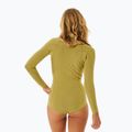 Dámská plavecká pěna Rip Curl G-Bomb 1 mm 2.0 LS Spring Front Zip khaki 3