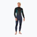 Pánský plavecký neopren Rip Curl Dawn Patrol 4/3mm Chest Zip purple night 4