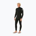 Pánský plavecký neopren Rip Curl Dawn Patrol 3/2 mm Chest Zip black 3