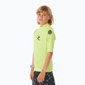 Dětské plavecké tričko Rip Curl Brand Wave UPF Rash Vest lime 4