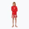 Dětské plavecké tričko longsleeve  Rip Curl Lycra Brand Wave UPF red