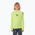 Dětské plavecké tričko Longsleeve Rip Curl Brand Wave UPF Rash Vest lime