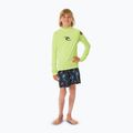 Dětské plavecké tričko Longsleeve Rip Curl Brand Wave UPF Rash Vest lime 2
