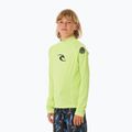 Dětské plavecké tričko Longsleeve Rip Curl Brand Wave UPF Rash Vest lime 4