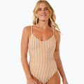 Dámské jednodílné plavky Rip Curl Premium Cheeky light brown 5