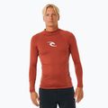 Pánské plavecké tričko Rip Curl Waves Upf Perf L/S red