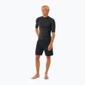 Pánské plavecké tričko Rip Curl Dawn Patrol UPF Performance black marle 2