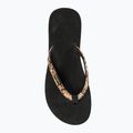 Dámské žabky  Rip Curl Freedom Bloom Open Toe black/brown 5