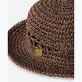 Dámský klobouk Rip Curl Essentials Crochet Bucket hnědý 3