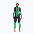 Dámská triatlonová neoprenová kombinéza 2XU Propel Openwater black/bright green 2