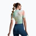 Dámská triatlonová kombinéza 2XU Aero Hex Sleeved jelly mint/majol 4