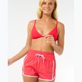 Dámské plavecké šortky Rip Curl High Waist Retro Volley 3" hibiscus red 4