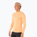 Pánské plavecké tričko Longsleeve Rip Curl Waves UPF Performance mandarin zest 4