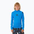 Dětské plavecké tričko s dlouhým rukávem Rip Curl Waves Upf blue gum