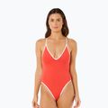Dámské jednodílné plavky Rip Curl Classic Surf red
