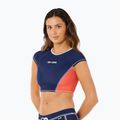Dámské plavecké tričko Rip Curl Surf Tide Crop Rashvest dark navy 4