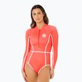 Dámské jednodílné plavky  Rip Curl Classic Surf Ls Surf Suit red