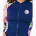 Dámské plavecké tričko Longsleeve Rip Curl Party Wave Upf Zip multicolor 6
