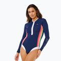 Dámské jednodílné plavky  Rip Curl Surf Stripe UPF Surf Suit dark navy 4