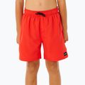 Dětské plavkové šortky Rip Curl Offset Volley red 3
