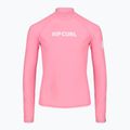 Dětské plavecké triko Longsleeve Rip Curl Classic Surf Rashvest begonia pink