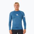Pánské plavecké triko s dlouhým rukávem Rip Curl Waves Upf Perf bluefin