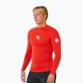 Pánské plavecké triko s dlouhým rukávem Rip Curl Waves Upf Perf lava red 4