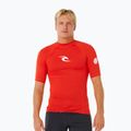 Pánské tričko na plavání Rip Curl Waves Upf Perf lava red