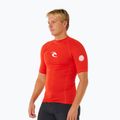 Pánské tričko na plavání Rip Curl Waves Upf Perf lava red 4