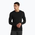 Pánská termoakční mikina icebreaker Merino 150 Anatomica Crewe black