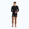 Pánská termoakční mikina icebreaker Merino 150 Anatomica Crewe black 2