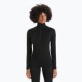 Dámská termoakční mikina icebreaker 200 Oasis Half Zip black