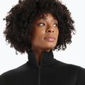 Dámská termoakční mikina icebreaker 200 Oasis Half Zip black 4