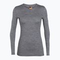 Dámská termoakční mikina icebreaker 200 Oasis Crewe gritstone heather 5