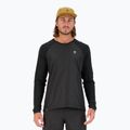 Pánský cyklistický dres longsleeve Mons Royale Tarn Merino Shift Wind Jersey black