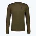 Pánské termo tričko longsleeve  Mons Royale Cascade Merino Base Layer dark olive 5