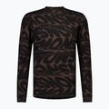 Pánské termo tričko longsleeve  Mons Royale Cascade Merino Base Layer signal lost cedar 9