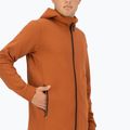 Pánská mikina Mons Royale Arcadia Merino Fleece Hoody ginger 5