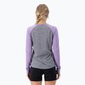 Dámská termoakční mikina Mons Royale Icon Raglan grey heather/ lupin 3
