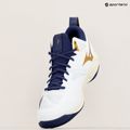 Volejbalové boty Mizuno Wave Dimension Mid white/blue ribbon/mp gold 9
