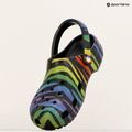 Dámské žabky Crocs Classic Seasonal Printed zebra rainbow 11